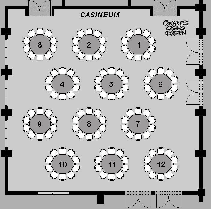 Saalplan