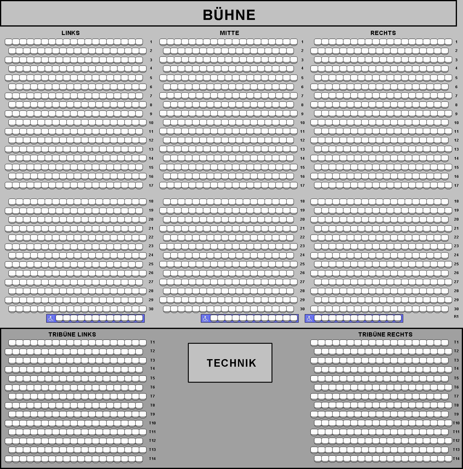 Saalplan