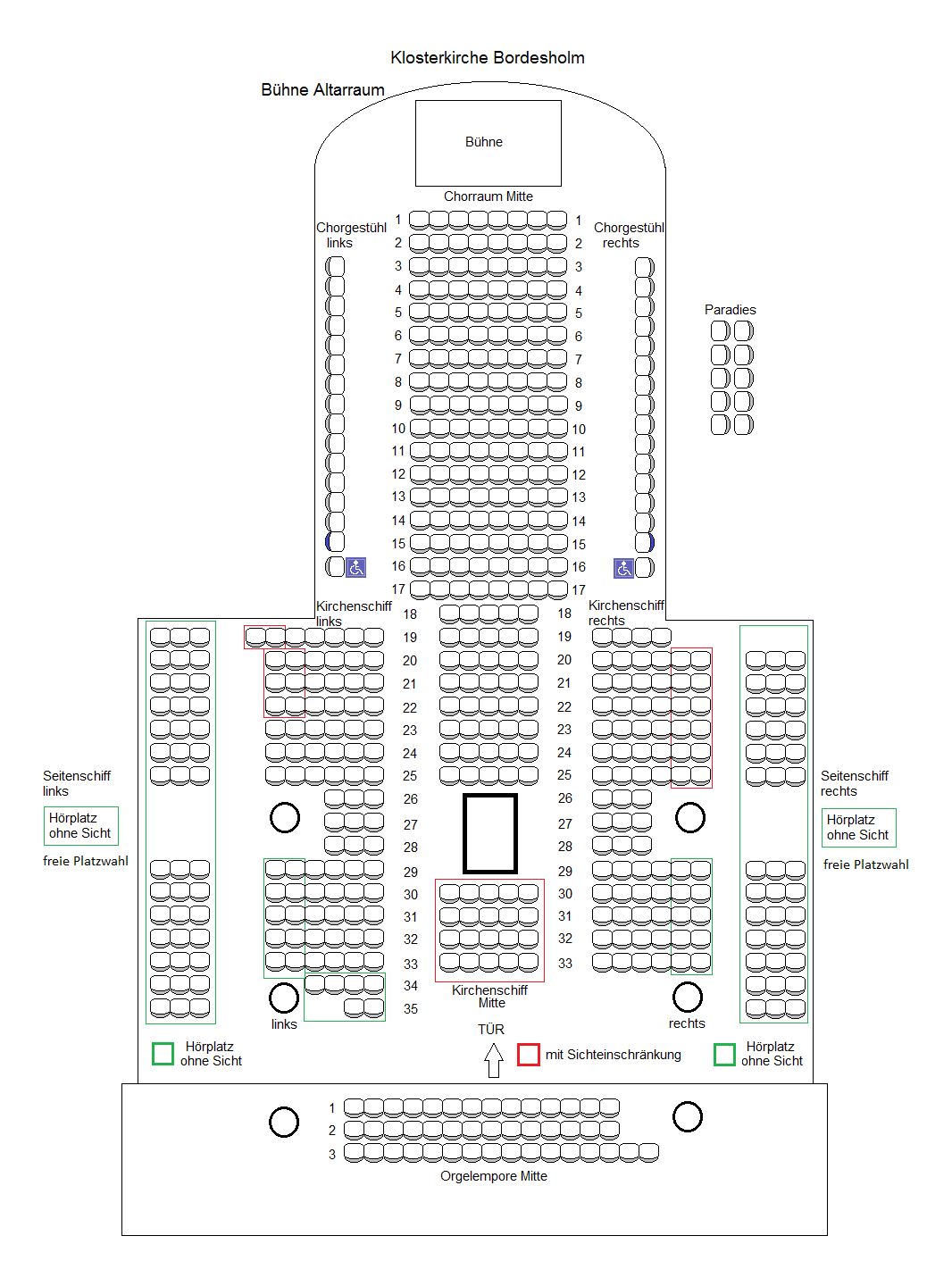 Saalplan
