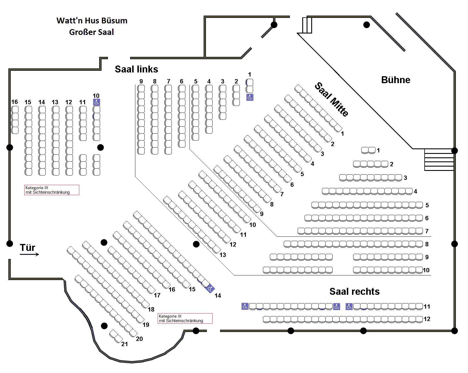 Saalplan
