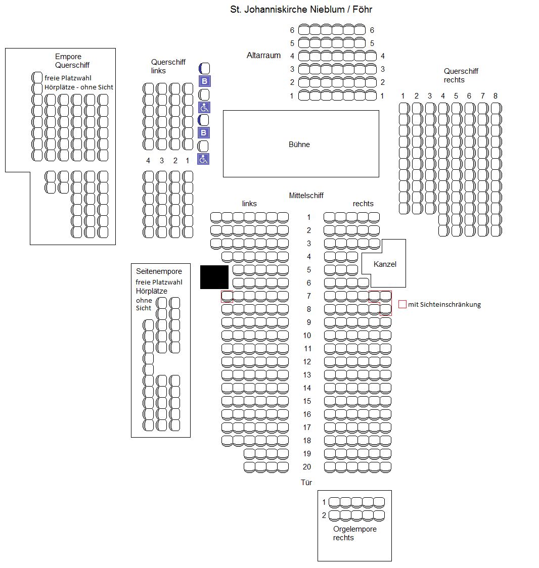 Saalplan
