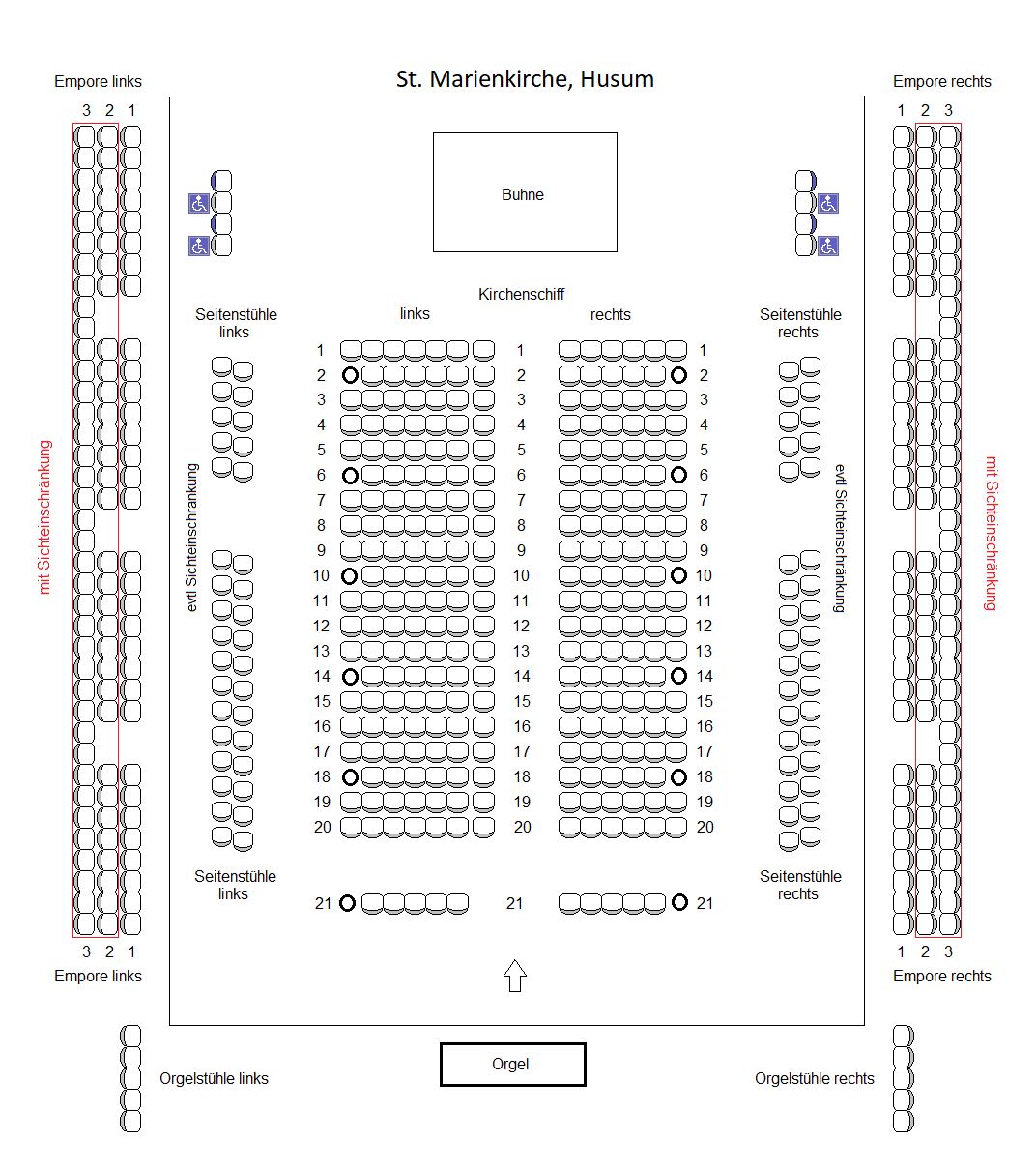 Saalplan