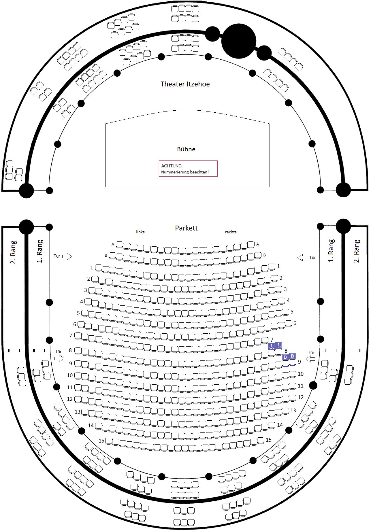 Saalplan