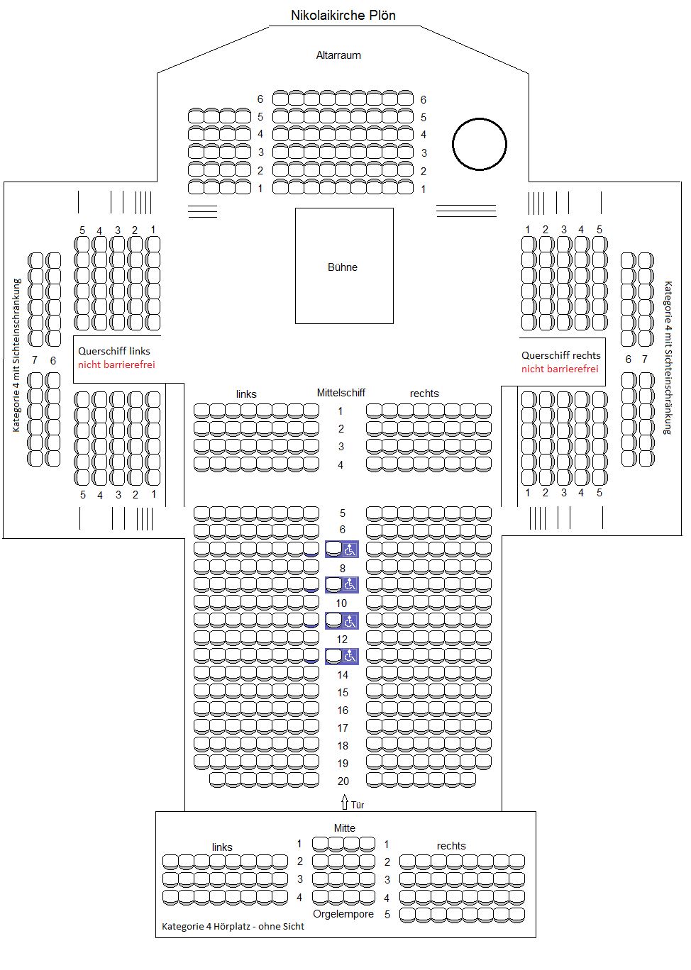 Saalplan