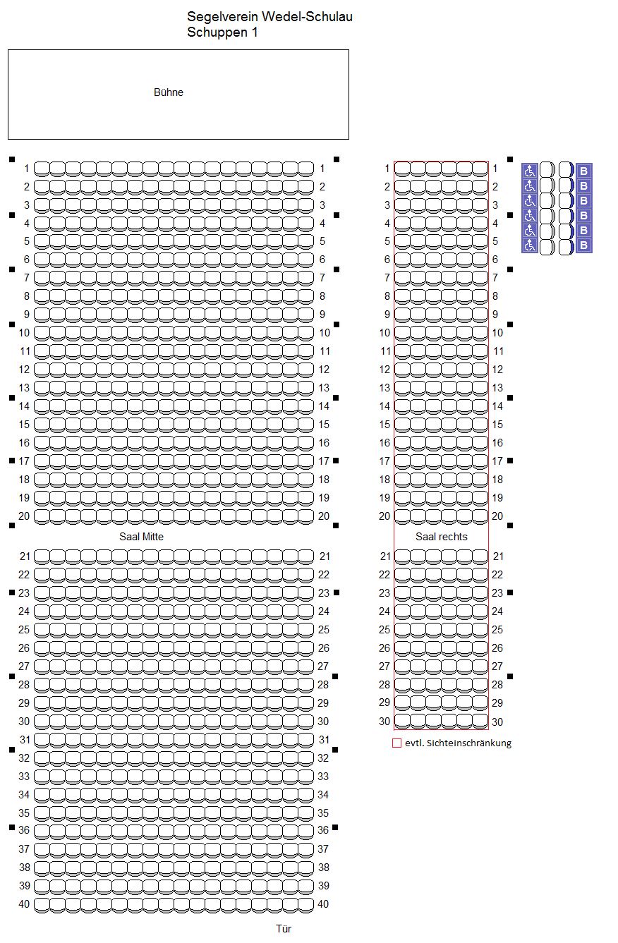 Saalplan