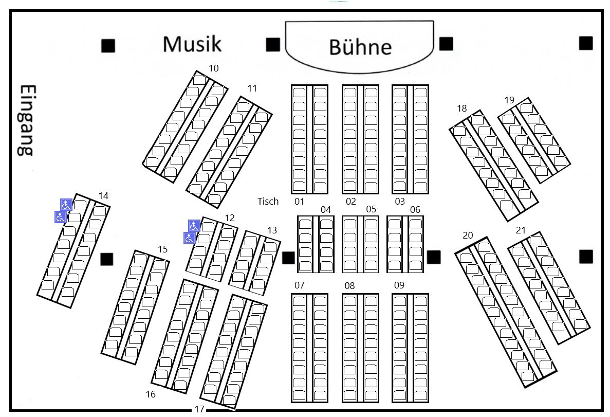 Saalplan