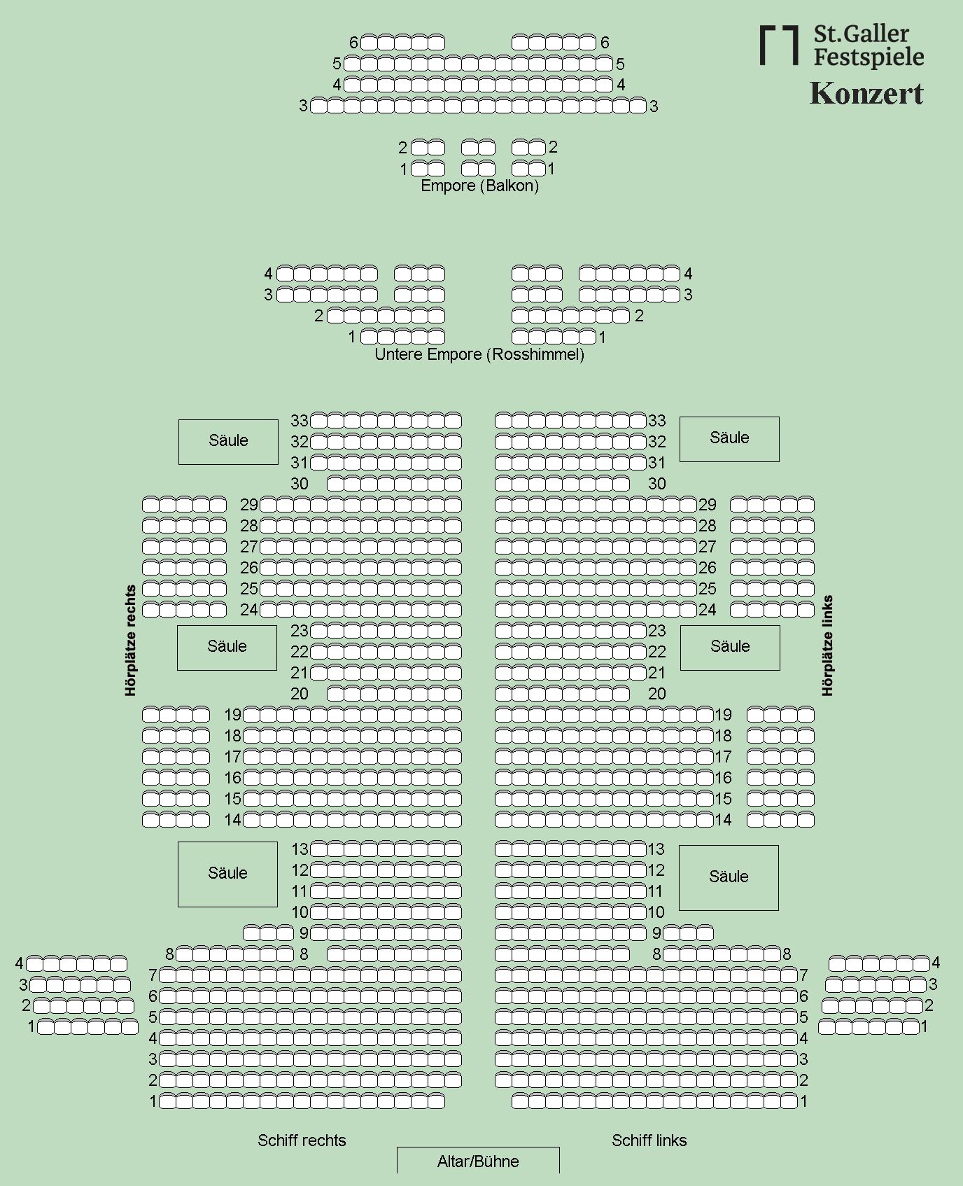 Saalplan