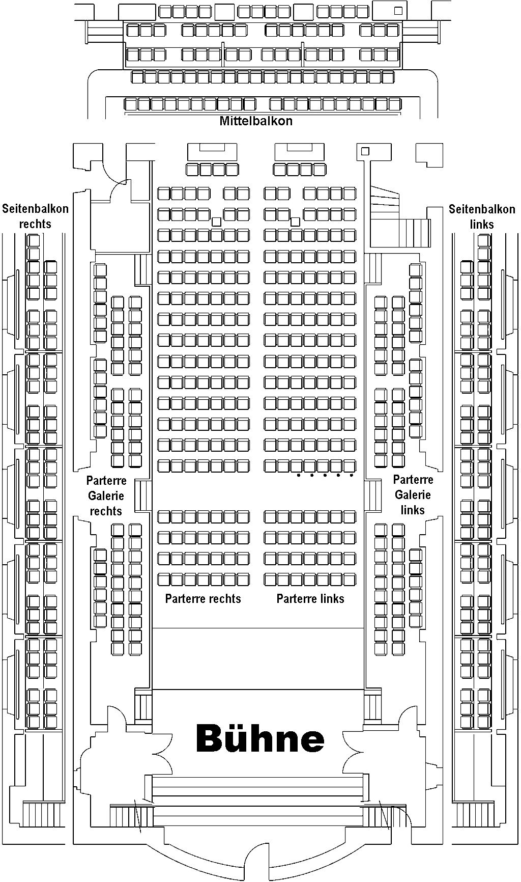 Plan de la salle